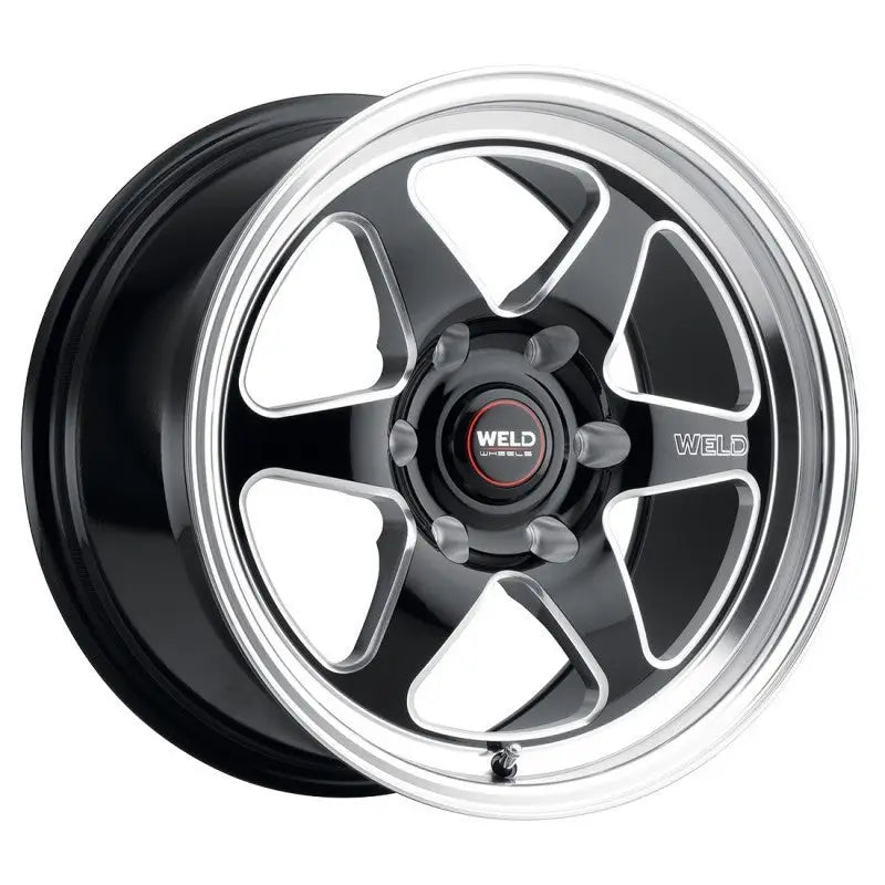 Weld S15670089P42 Weld 17x11 Ventura 6 Drag 6x127 ET36 BS7.375 Gloss BLK MIL DIA 78.1