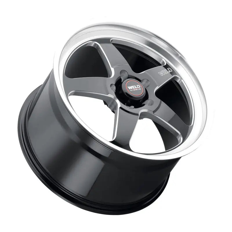 Weld S10609584P28 Weld 20x9.5 Ventura 6 6x135 ET28 BS6.375 Gloss BLK MIL DIA 87.1