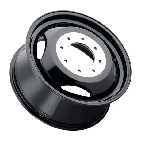 Weld Off-Road W100 20X8.25 Dualie Inner 8X200 ET117 BS9.25 Gloss Black 142.2 - W10008292925
