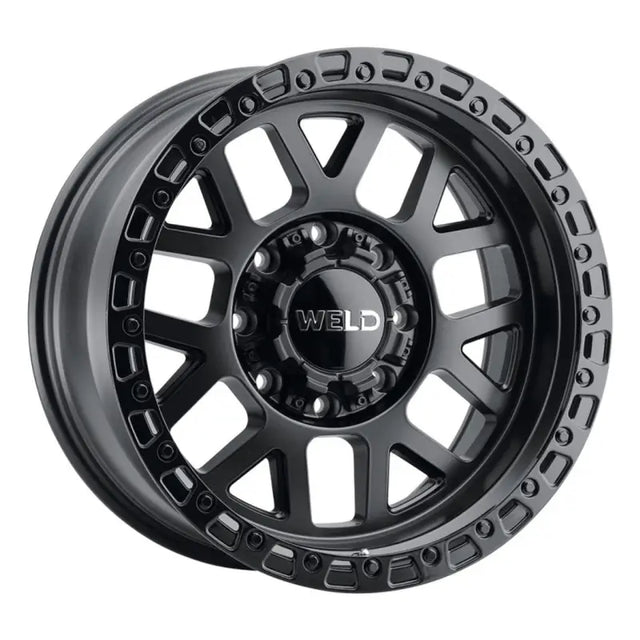 Weld Off-Road W104 20X9 Cinch 6X135 6X139.7 ET00 BS5.00 Satin Black - 106.1 - W10409098501 - Wheels