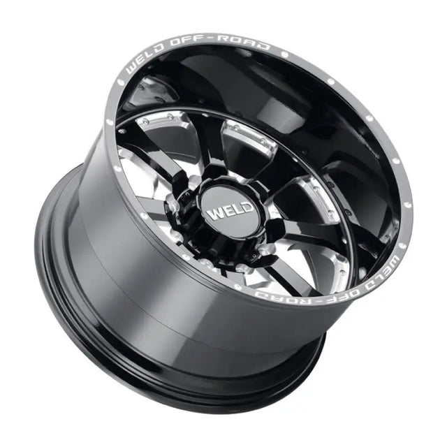 Weld Off-Road W125 20X10 Granada Eight 8X165.1 ET-18 BS4.75 Gloss Black MIL 125.1 - W12500082476 - Wheels