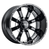 Weld Off-Road W125 20X10 Granada Eight 8X165.1 ET-18 BS4.75 Gloss Black MIL 125.1 - W12500082476 - Wheels