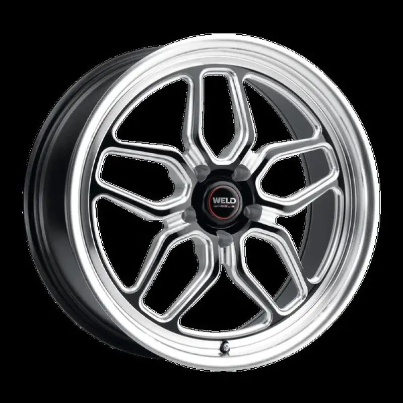 Weld S15270022P42 Weld Racing 17x10 Laguna Drag 5x120 ET42 BS7.2 Gloss BLK MIL DIA 78.1 - S15270022P42