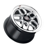 Weld Racing 17x5 Laguna Drag 5x114.3 ET -21 BS2.15 Gloss BLK MIL DIA 78.1 - Truck & Automotive