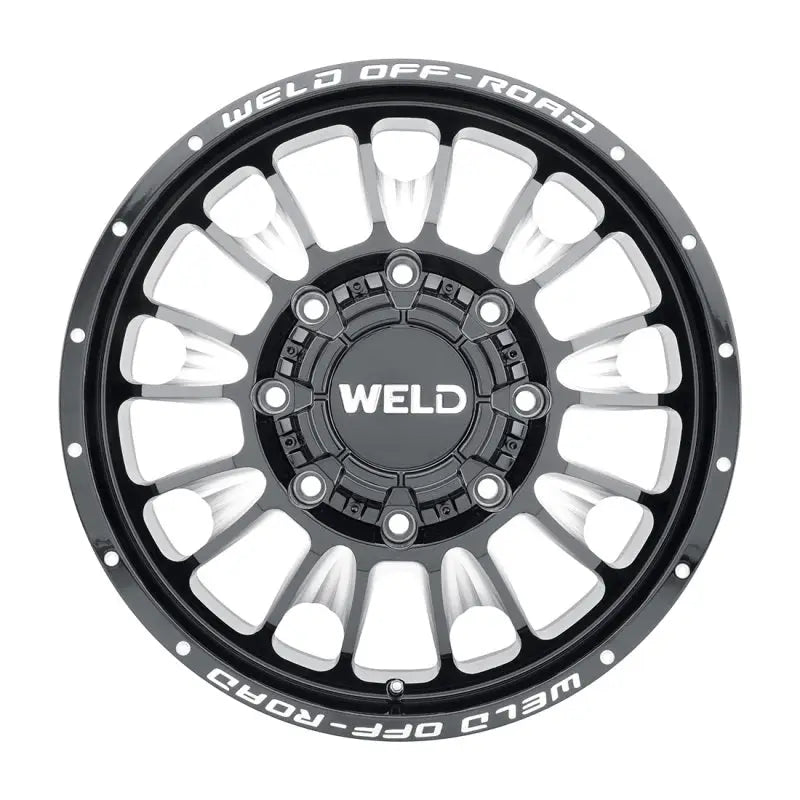 Weld W12108292890 Weld Off-Road W121 20X8.25 Scorch Front 8X200 ET108 BS8.90 Gloss Black MIL 142.2 - W12108292890