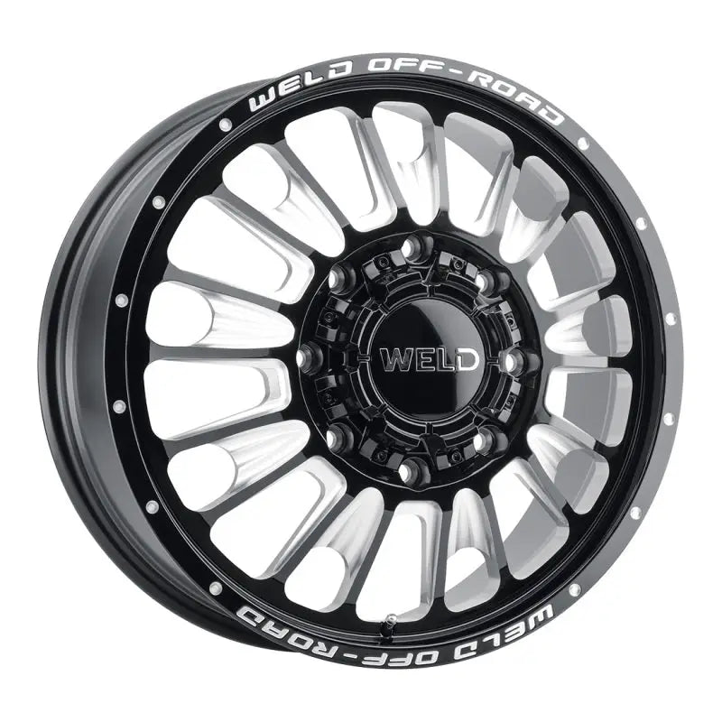 Weld W12108292890 Weld Off-Road W121 20X8.25 Scorch Front 8X200 ET108 BS8.90 Gloss Black MIL 142.2 - W12108292890