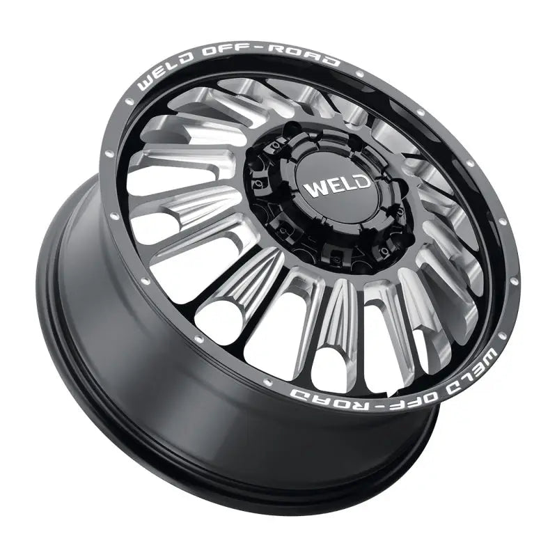 Weld W12108292890 Weld Off-Road W121 20X8.25 Scorch Front 8X200 ET108 BS8.90 Gloss Black MIL 142.2 - W12108292890