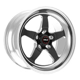 Weld S71 18x8 / 5x120mm BP / 5.1in. BS Black Wheel (High Pad) - Non-Beadlock 