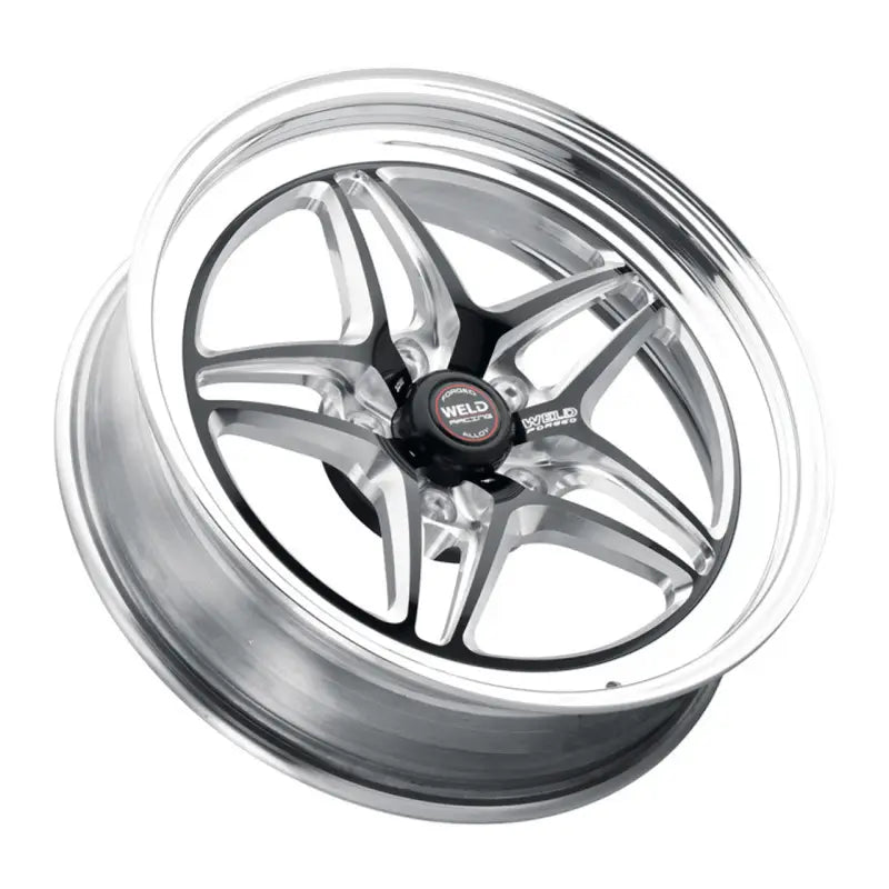 Weld S80 17x11 black wheel with 5x115mm bolt pattern