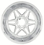 Polished chrome Weld S81 6x135mm automotive wheel with deep dish rim