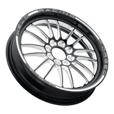 Weld Tuner Import 15x3.5 / 4x100mm BP / 2.25in. BS 1-Piece Black Wheel 