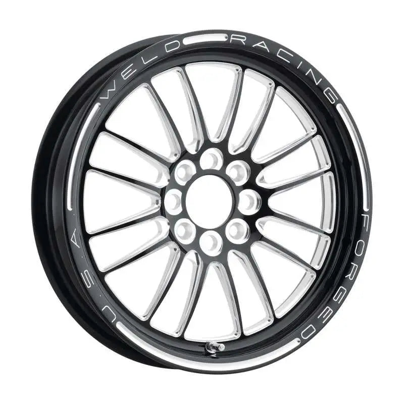 Weld Weld Tuner Import 15x3.5 / 4x100mm BP / 2.25in. BS 1-Piece Black Wheel