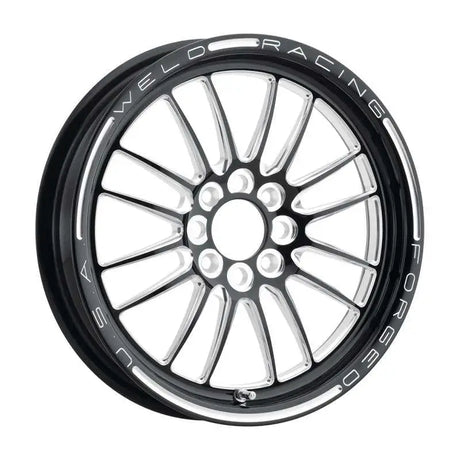 Weld Weld Tuner Import 15x3.5 / 4x100mm BP / 2.25in. BS 1-Piece Black Wheel
