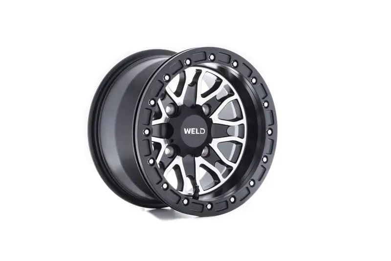 Weld UTV RF Series Raptor U501 15x8 Beadlock 4x156 4BS Satin BLK MIL - Truck & Automotive