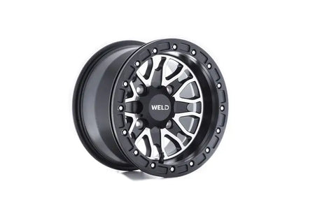 Weld UTV RF Series Raptor U501 15x8 Beadlock 4x156 4BS Satin BLK MIL - Truck & Automotive