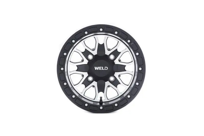 Weld UTV RF Series Raptor U501 15x8 Beadlock 4x156 4BS Satin BLK MIL - Truck & Automotive
