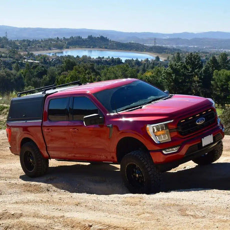 Westin 05-23 Toyota Tacoma 5.2ft. Bed Aluminum Topper Black - Box 1 (Box 2 Required 16-11065B) - Tonneau Covers