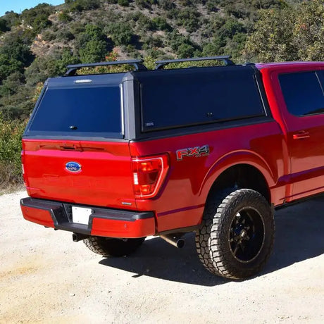 Westin 05-23 Toyota Tacoma 5.2ft. Bed Aluminum Topper Black - Box 2 (Box 1 Required 16-11065A) - Tonneau Covers