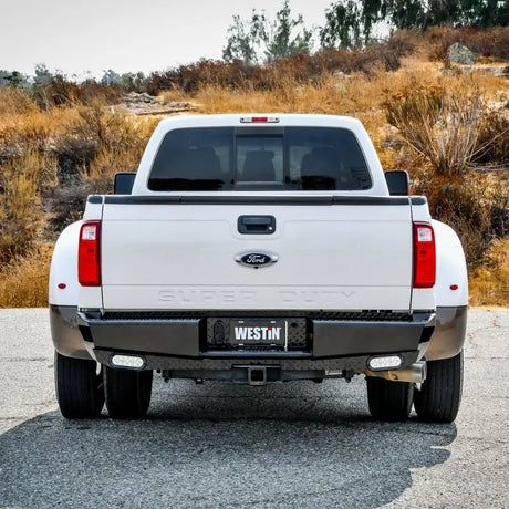 Westin 11-16 Ford F-250/350 HDX Bandit Rear Bumper - Black - Truck & Automotive