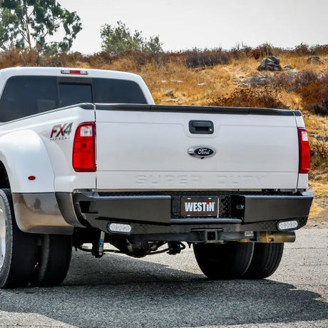 Westin 11-16 Ford F-250/350 HDX Bandit Rear Bumper - Black - Truck & Automotive