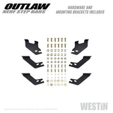 Westin 14-19 Toyota 4Runner SR5/TRD/TRD Pro (exc Limited & Nightshade) Outlaw Nerf Step Bars 