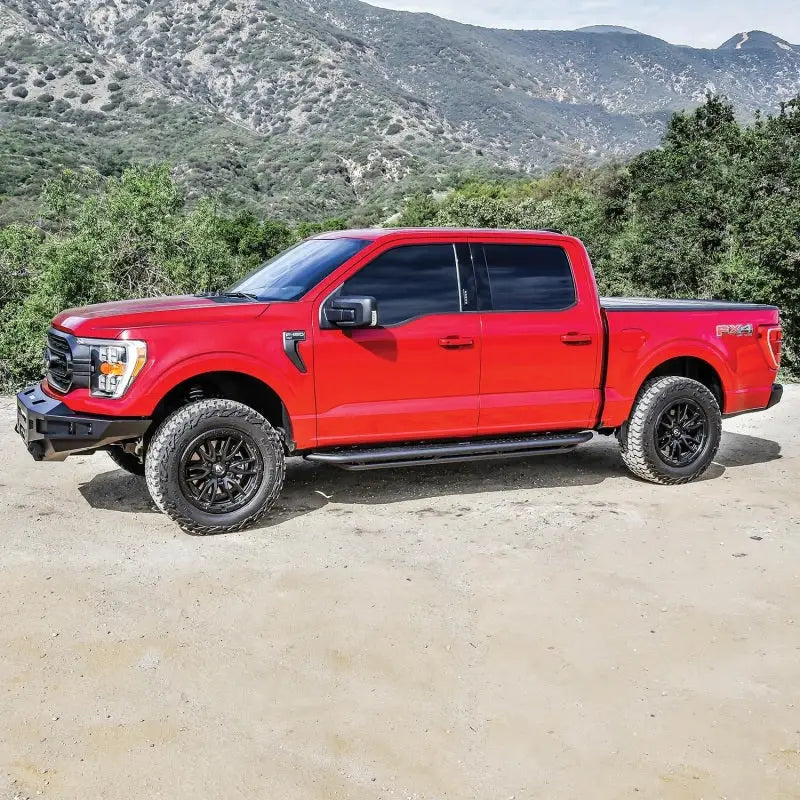 Westin 15-19 Ford F-150 SuperCrew / 17-19 Ford F-250/350 Crew Cab Outlaw Nerf Step Bars 