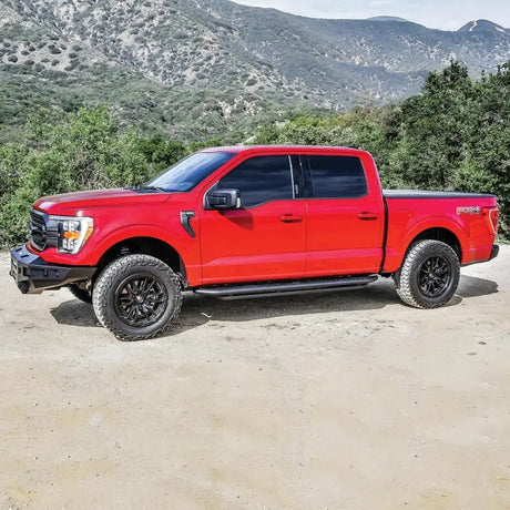 Westin 15-19 Ford F-150 SuperCrew / 17-19 Ford F-250/350 Crew Cab Outlaw Nerf Step Bars 
