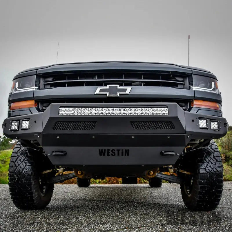 Westin 16-19 Chevy/GMC  Silverado/Sierra 1500 Pro-Mod Front Bumper 