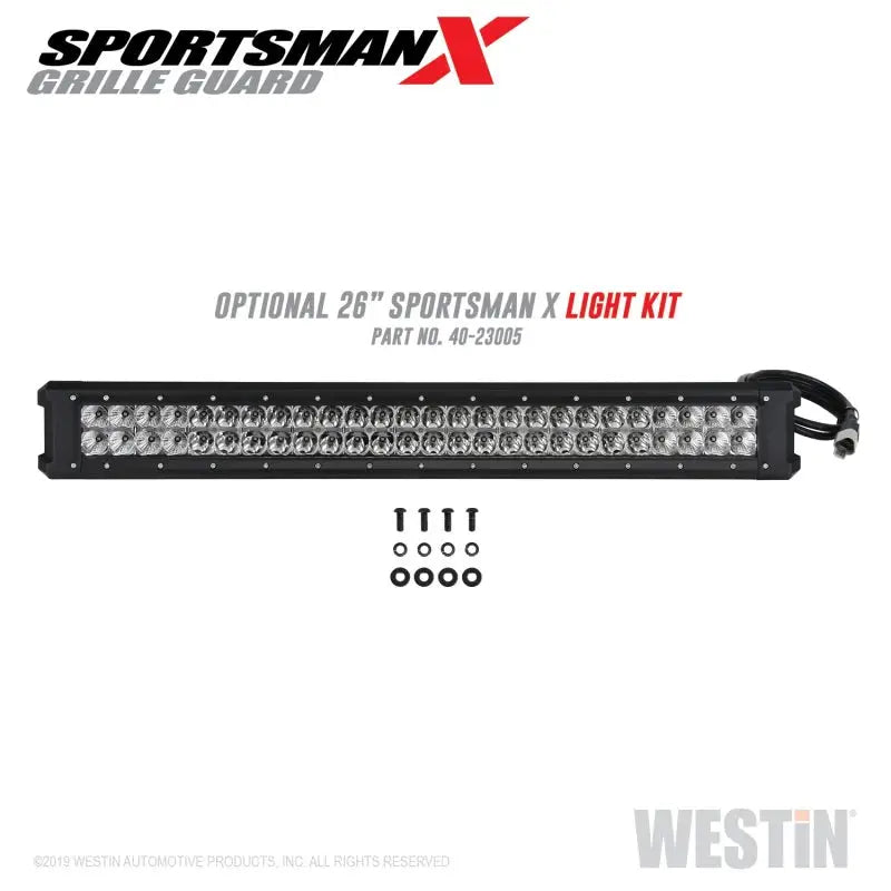 Westin 16-21 Toyota Tacoma Sportsman X Grille Guard - Tex. Blk