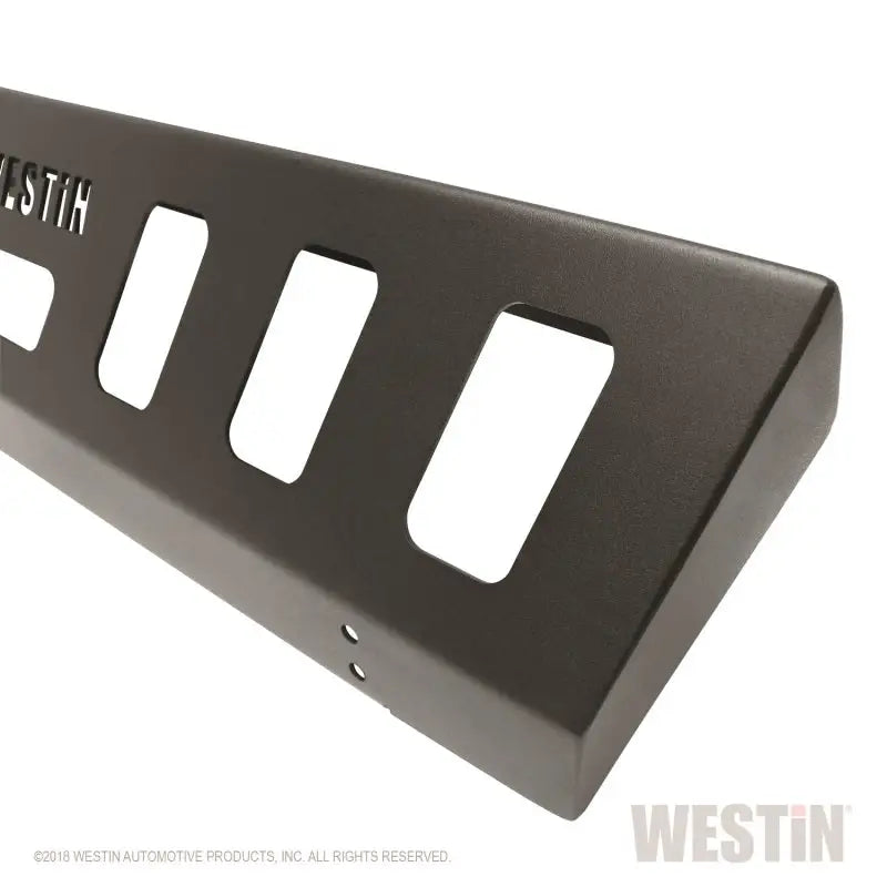Westin 18-19 Jeep Wrangler JL Front Bumper Skid Plate - Textured Black 
