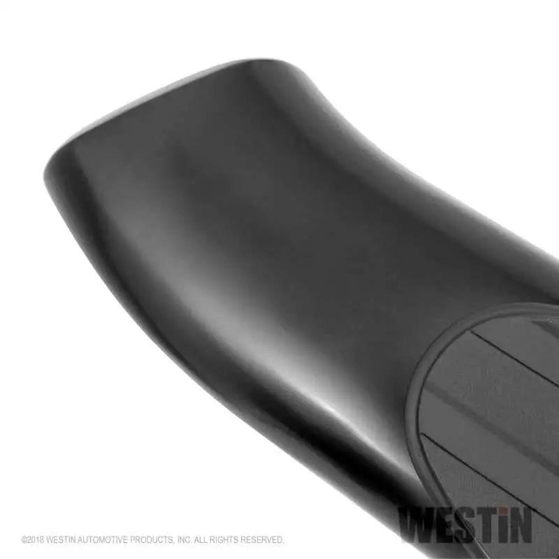 Westin 19-20 Chevrolet Silverado/GMC Sierra 1500 Double Cab PRO TRAXX 5 Oval Nerf Step Bars - Black 