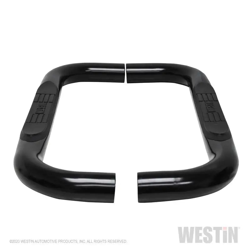 Westin 19-20 Chevy/GMC Silverado/Sierra 1500 Regular Cab E-Series 3 Nerf Step Bars - Black - Truck & Automotive