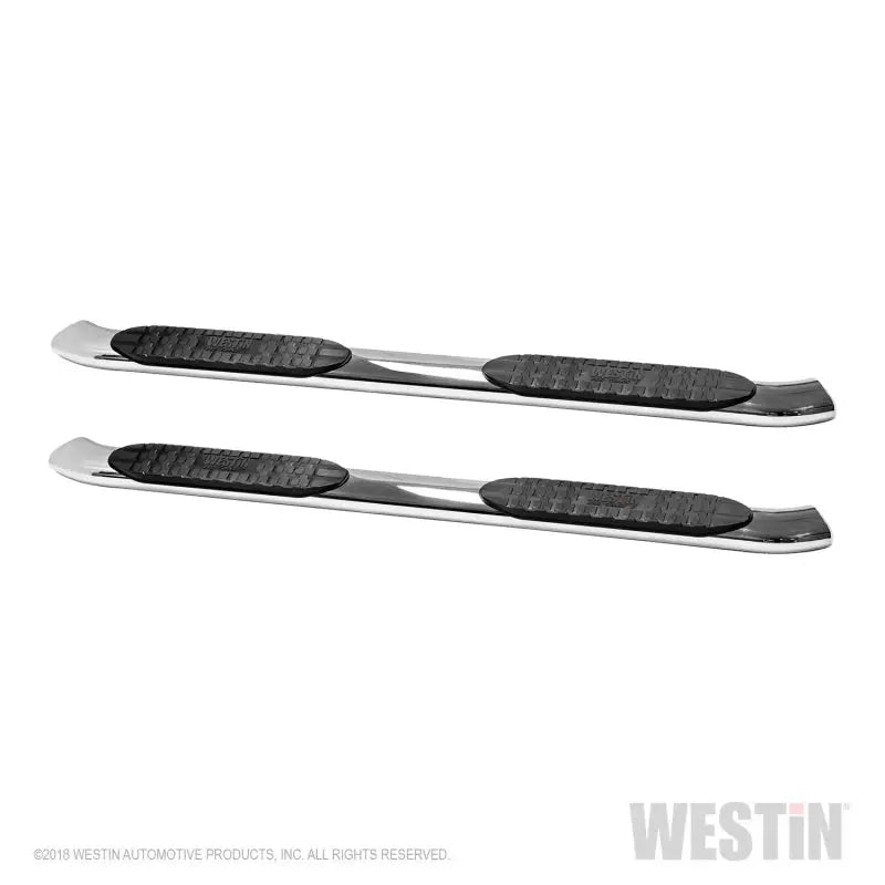 Westin 19-20 Ram 1500 Crew Cab PRO TRAXX 5 Oval Nerf Step Bars - Stainless Steel - Truck & Automotive