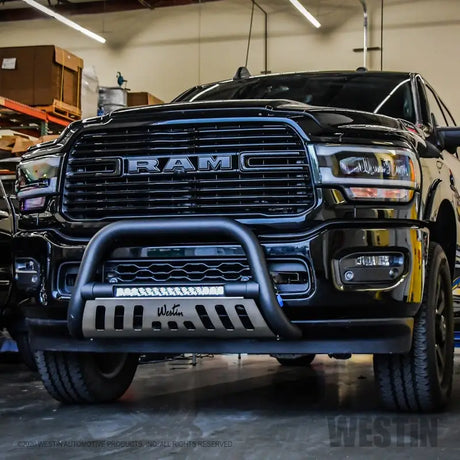 Westin 19-20 Ram 2500/3500 Ultimate LED Bull Bar - Textured Black - Truck & Automotive
