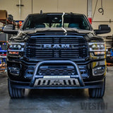 Westin 19-20 Ram 2500/3500 Ultimate LED Bull Bar - Textured Black - Truck & Automotive
