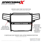 Westin 19-21 Ram 1500 Sportsman X Grille Guard - Textured Black (Excluding Classic & Rebel) - Truck Automotive