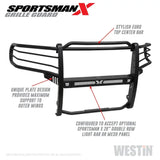 Westin 19-21 Ram 1500 Sportsman X Grille Guard - Textured Black (Excluding Classic & Rebel) - Truck Automotive