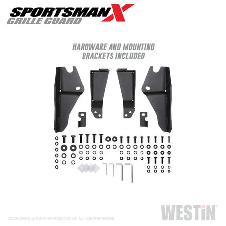Westin 19-21 Ram 1500 Sportsman X Grille Guard - Textured Black (Excluding Classic & Rebel) - Truck Automotive
