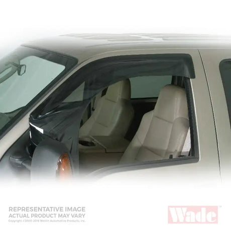 Westin 1985-2004 Chevrolet/GMC Astro Van Wade Wind Deflector Windguard - Smoke - Truck & Automotive