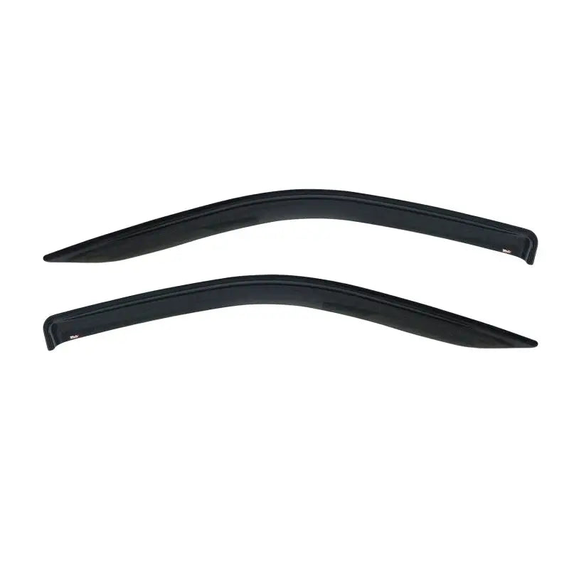 Dark curved wade slim wind deflector for Nissan Pathfinder 2dr smoke glass
