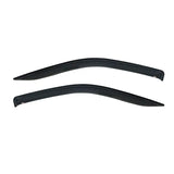 Dark curved wade slim wind deflector for Nissan Pathfinder 2dr smoke glass