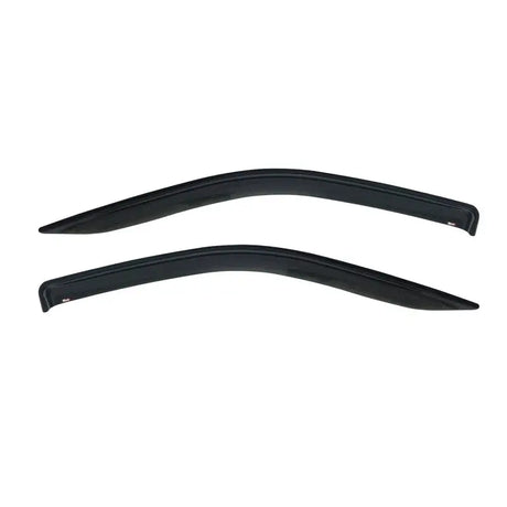 Dark curved window visors for Westin 1986.5-1990 Nissan Pathfinder Wade Slim Wind Deflector