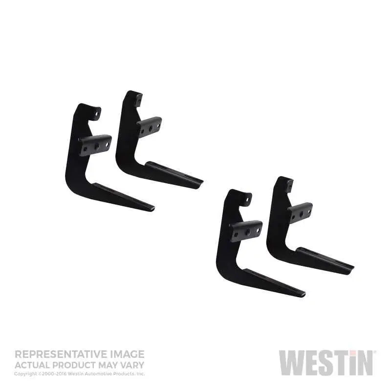 Westin Westin 2004-2012 Ford/Lincoln F-150 Reg Cab (excl. Heritage) Running Board Mount Kit - Black