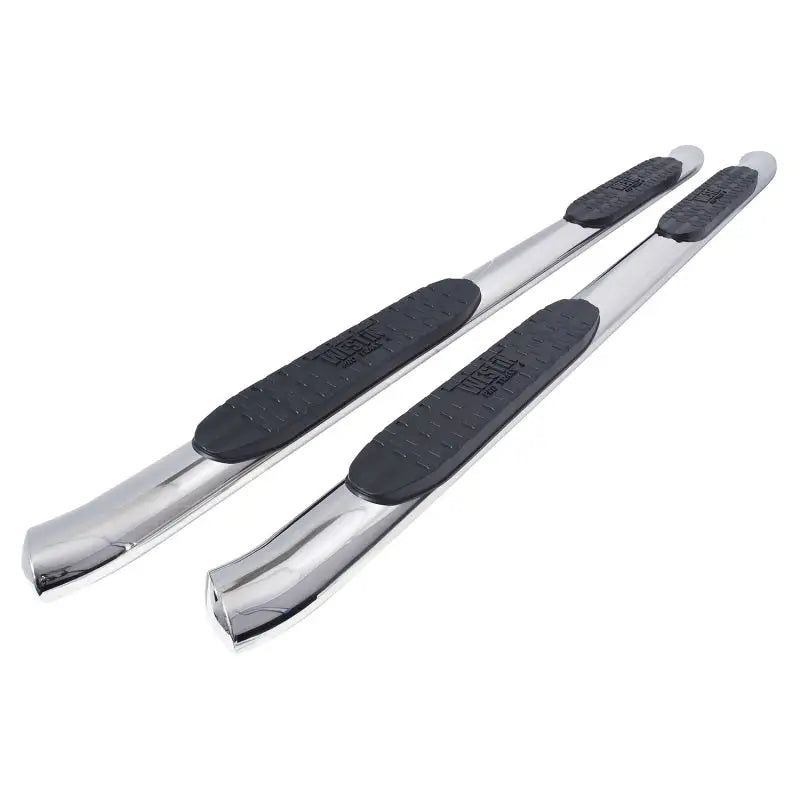 Westin 2005-2018 Toyota Tacoma Double Cab PRO TRAXX 4 Oval Nerf Step Bars - SS - Truck & Automotive