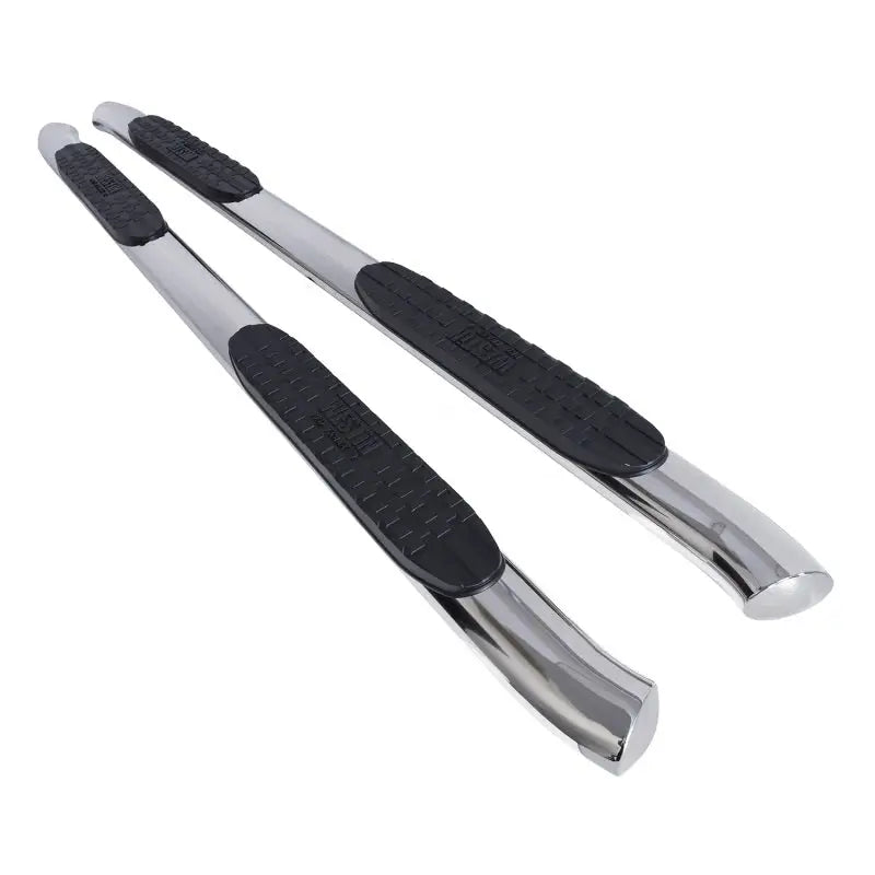 Westin 2005-2018 Toyota Tacoma Double Cab PRO TRAXX 4 Oval Nerf Step Bars - SS - Truck & Automotive