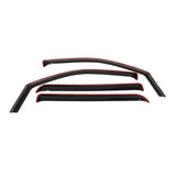 Westin 2007-2013 Chevrolet/GMC Avalanche Wade In-Channel Wind Deflector 4pc - Smoke - Truck & Automotive