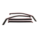 Westin 2007-2013 Chevrolet/GMC Avalanche Wade In-Channel Wind Deflector 4pc - Smoke - Truck & Automotive