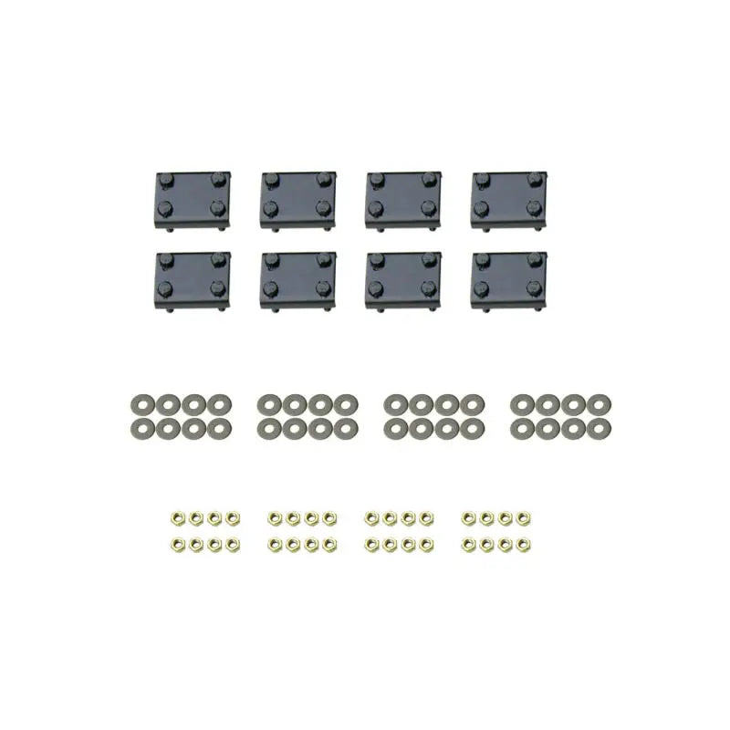 Westin 22-1825 Westin 2008-2013 Toyota Highlander Premier Oval Nerf Step Bar Mount Kit - Black