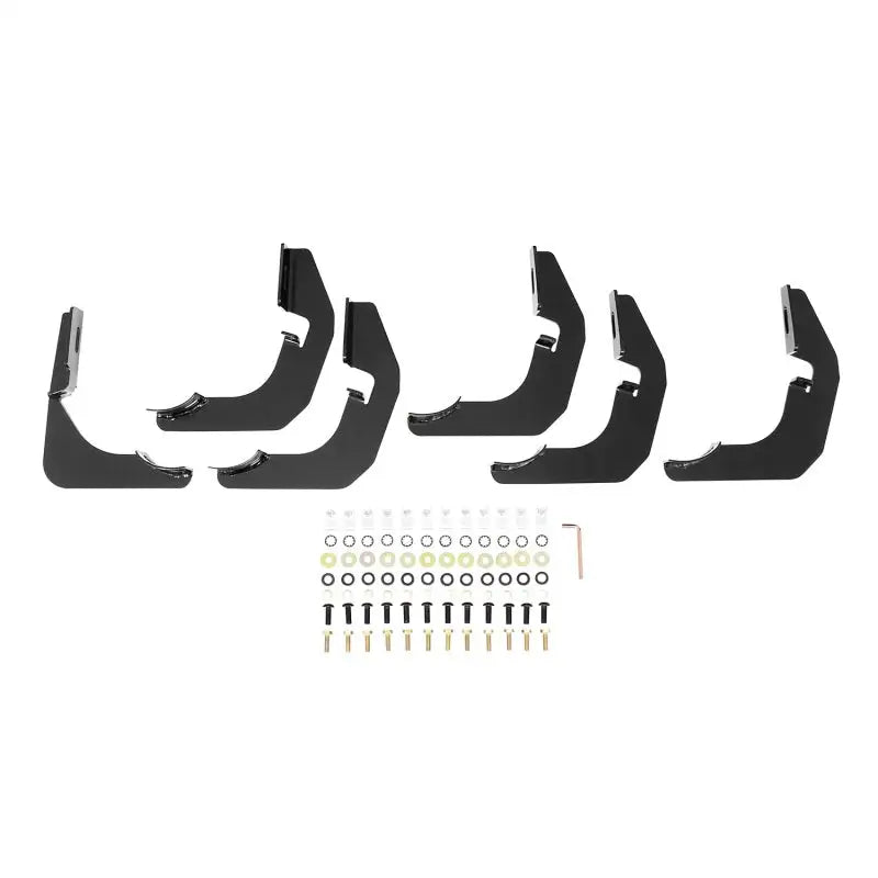 Westin 2009-2014 Ford F-150 SuperCab PRO TRAXX 4 Oval Nerf Step Bars - Black - Truck & Automotive