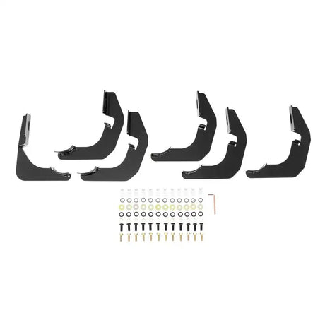 Westin 2009-2014 Ford F-150 SuperCab PRO TRAXX 4 Oval Nerf Step Bars - Black - Truck & Automotive